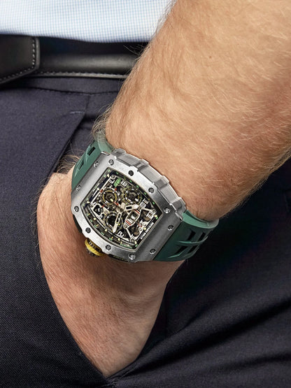 Richard Mille montre chronographe pre-owned Automatic Flyback 49 mm (2019)