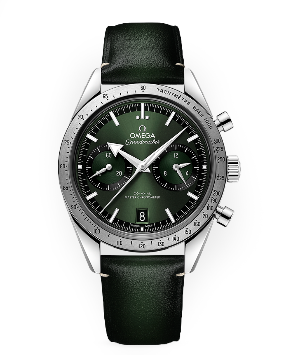 Speedmaster 57 CHRONOGRAPHE CO‑AXIAL MASTER Vert 2023