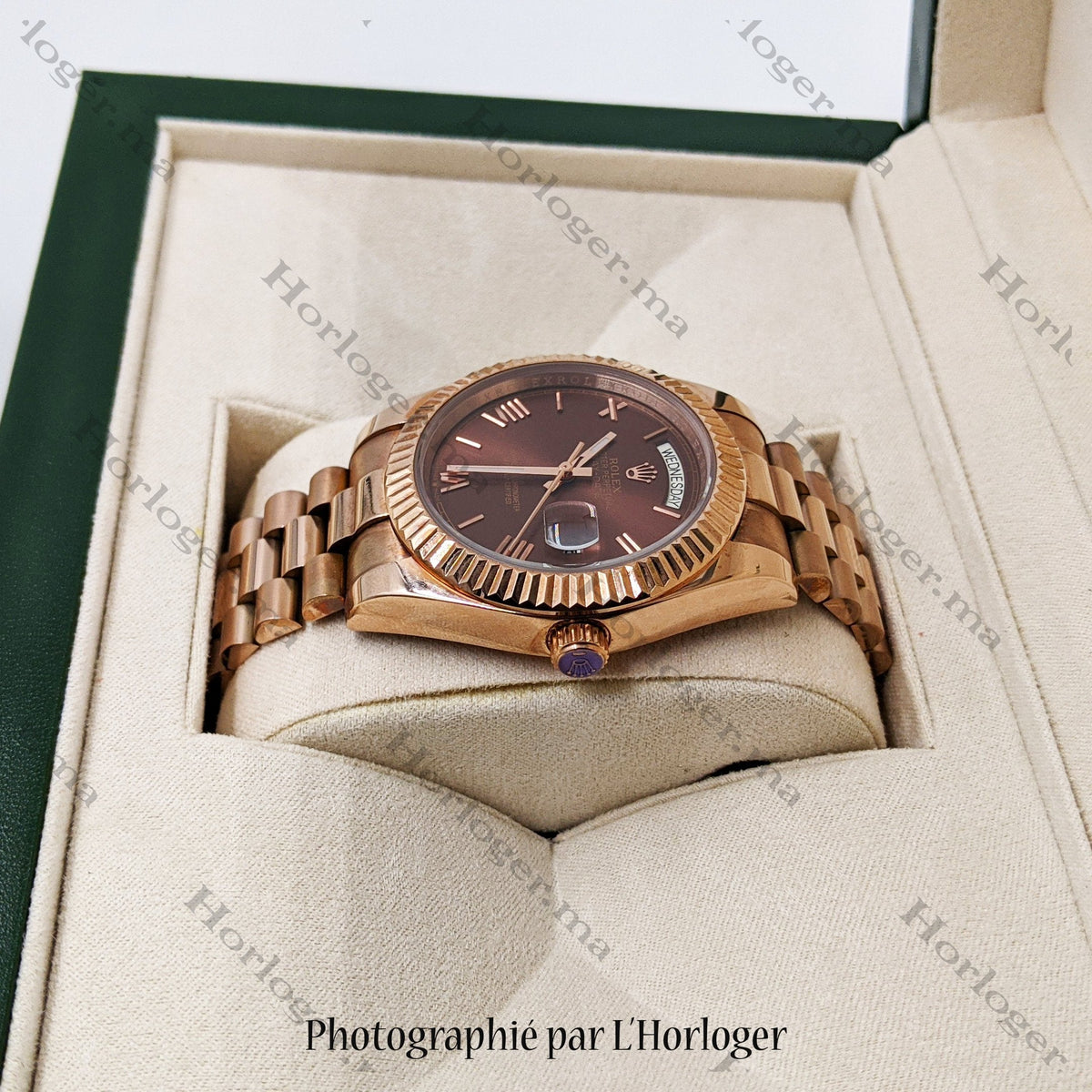 Rolex Day-date Chocolat
