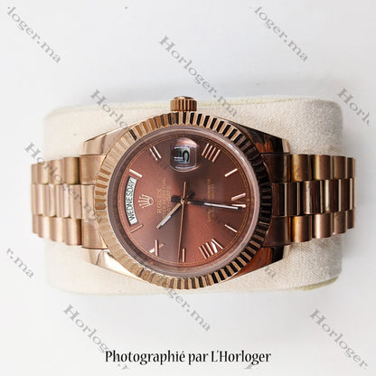 Rolex Day-date Chocolat