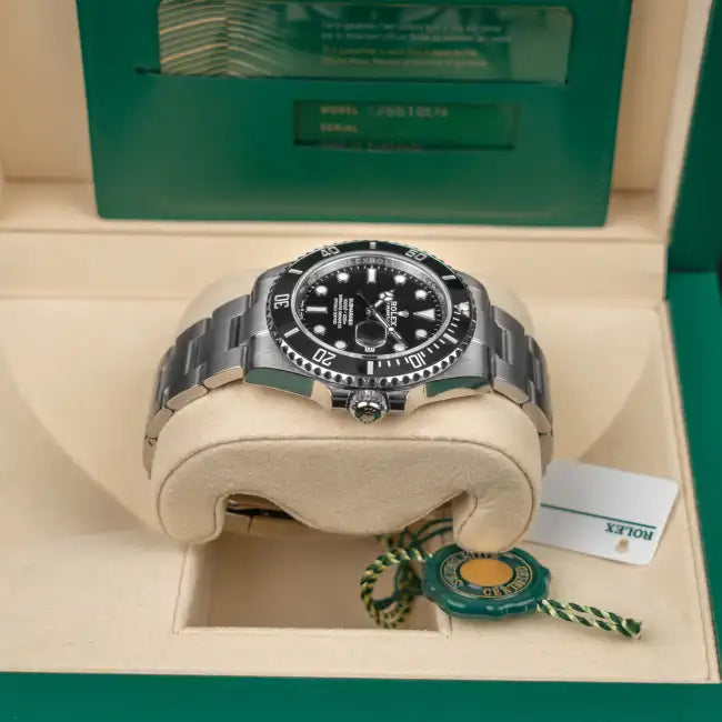 Rolex Submariner Date Steel Ceramic Bezel Black