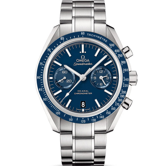 SPEEDMASTER CO-AXIAL-ARGENT/BLEU